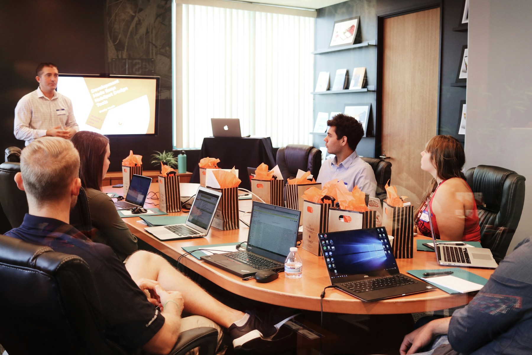 Team participating in an agile planning session